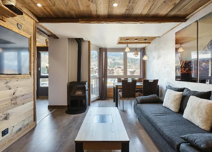 Le Nid D\'Aigle - Modern Apartment Next To Ski Lift Prarion - By Cozee Rentals
